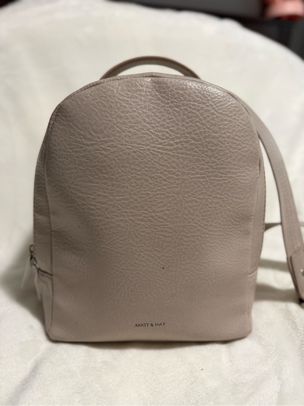 Matt & Nat Mini Backpack in Dusty Taupe